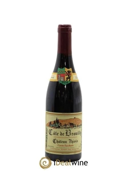 CôtedeBrouillyCuvéeZaccharieChâteauThivin2016