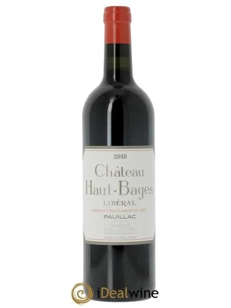 ChâteauHautBagesLibéral5èmeGrandCruClassé(CBOàpartirde3bts)2018