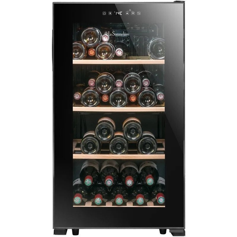 LaSommeliere–52Bottle–WineFridge–LS52BLACK