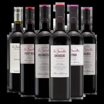 LesJamellesRedWineMixedCase