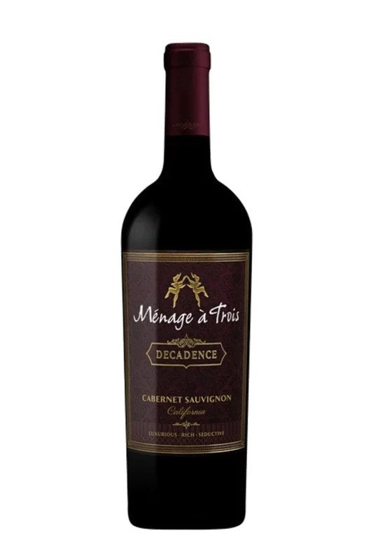 DAMAGEDLABEL:MenageaTroisDecadenceCabernetSauvignon2022(750ml)