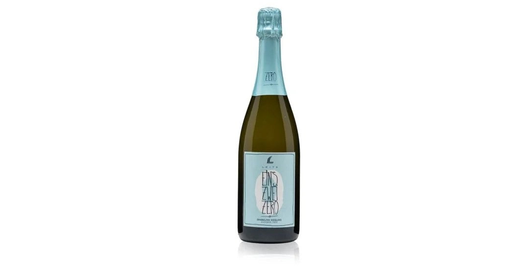 LeitzEinsZweiZeroAlcoholFreeSparklingRiesling75cl