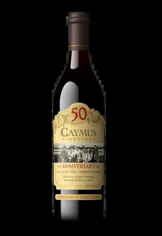 DAMAGEDLABEL:CaymusCabernetSauvignon2022(50thAnniversary)(750ml)
