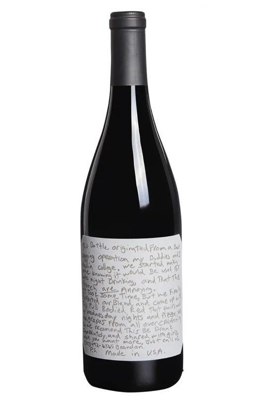 SloDownWinesSexualChocolateRed2022–750ML