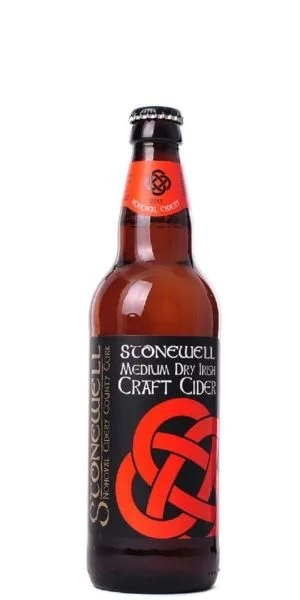 StonewellMediumDryIrishCraftCider,2024,500mlGlassBottle