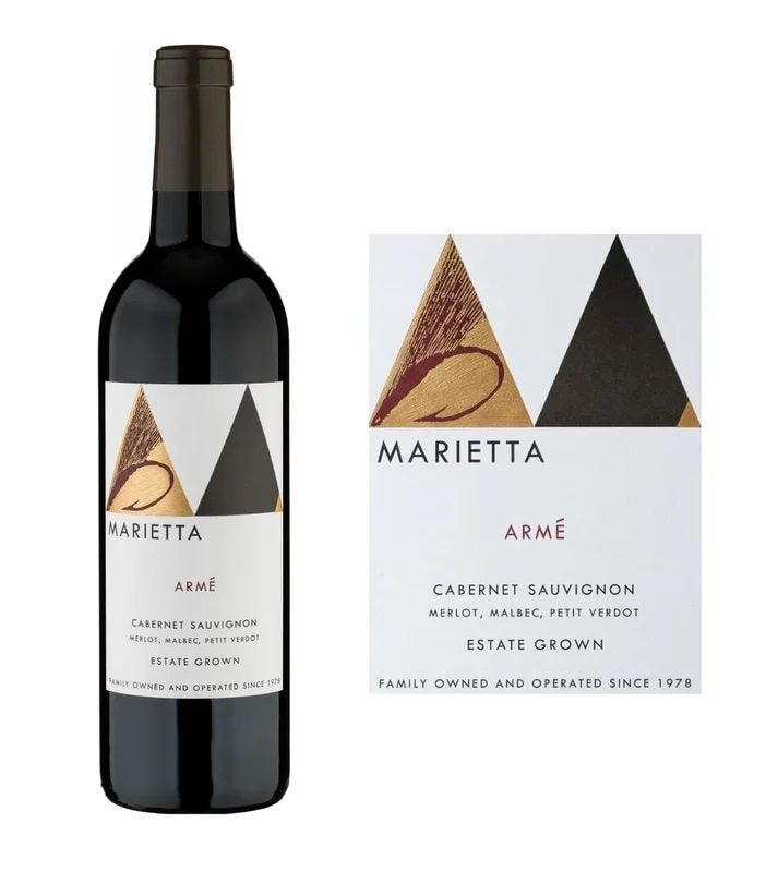 DAMAGEDLABEL:MariettaCellarsArmeCabernetSauvignon2021(750ml)