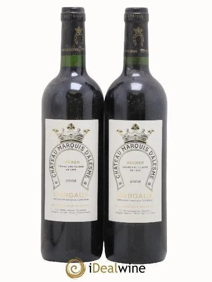 ChâteauMarquisd’AlesmeBecker3èmeGrandCruClassé2008