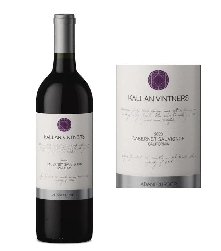 DAMAGEDLABEL:KallanVintnersAdaniCursorNapaCabernetSauvignon(750ml)