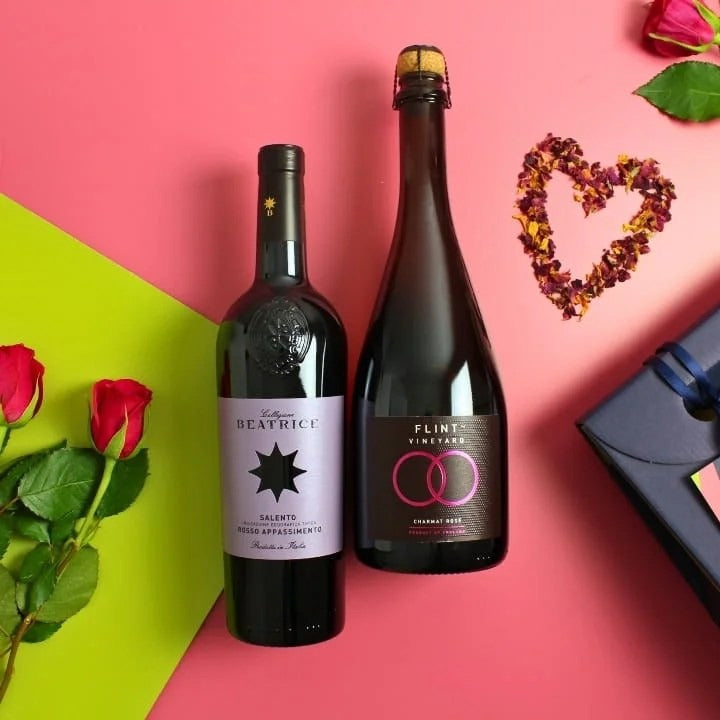 LoveandBubblesValentine’sWineGiftDuo