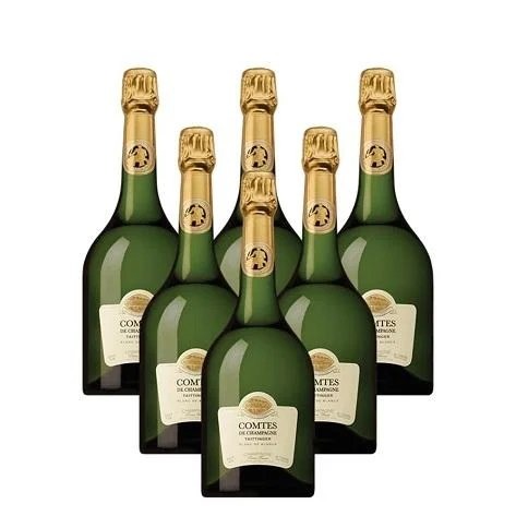 TaittingerComtesdeChampagne2011/2013,BlancdeBlancs6ChampagneCase