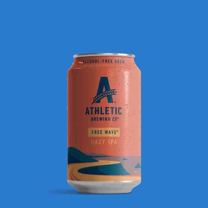 AthleticBrewingCo.FreeWaveAlcohol-FreeHazyIPA(0.5%ABV)