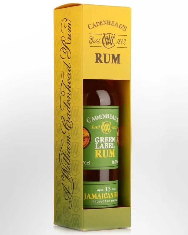 CadenheadsGreenLabel13YearOldJamaicanRum(700ml)
