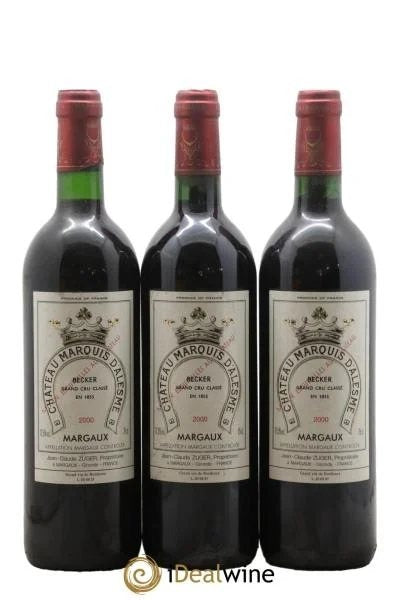ChâteauMarquisd’Alesme2000
