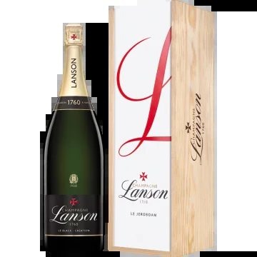 Jéroboam–ChampagneLanson–LeBlackCréation–WoodenCase