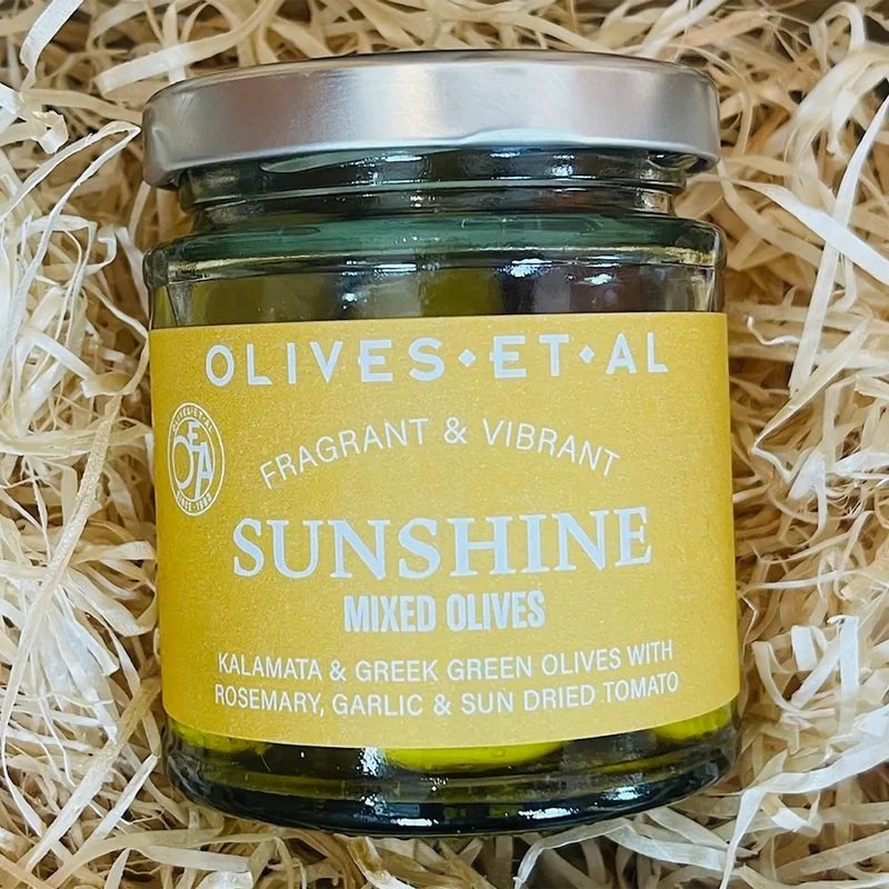 OlivesetAlSunshineRosemary&GarlicMixedOlives150g
