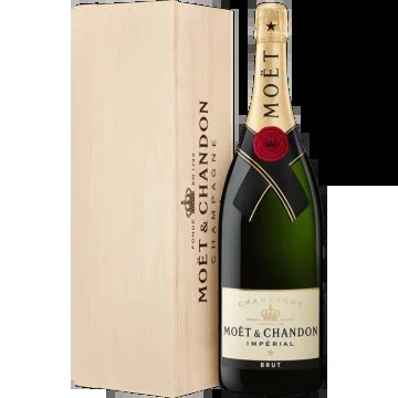 ChampagneMoet&Chandon–BrutImpérial–Jeroboam–inWoodenCase
