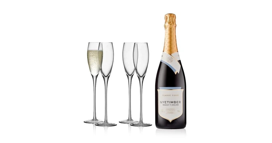 NyetimberCuvée75cl&LSASparklingWineCollectionFlutes
