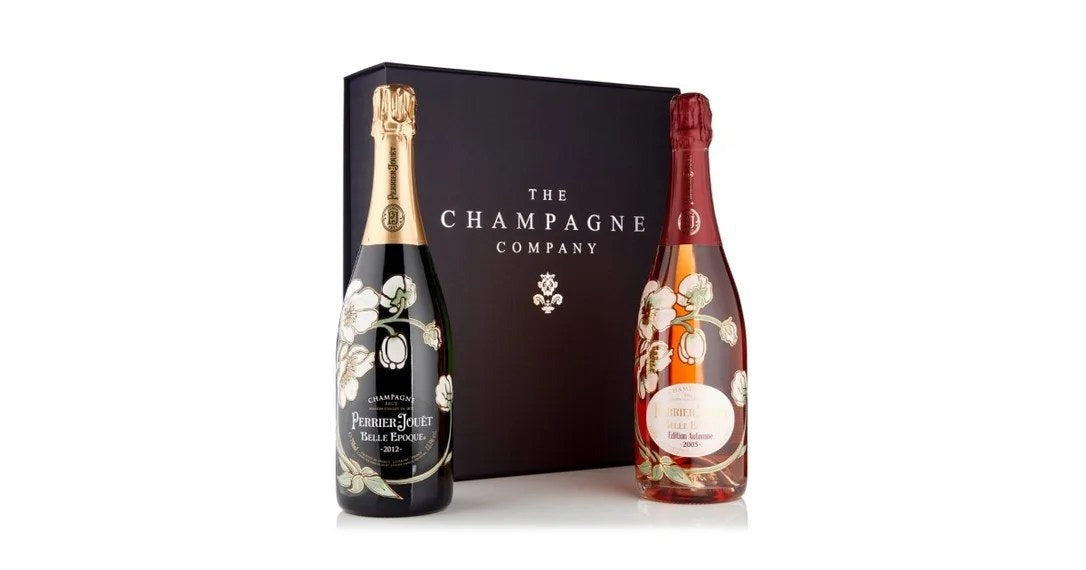 PerrierJouëtBelleEpoqueBrut&RoséChampagne75clLuxuryGiftBox