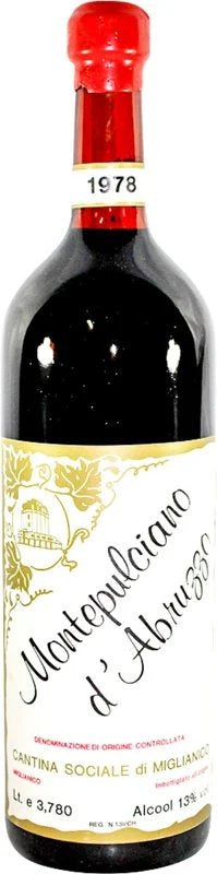 Montepulciano,1978RedWine
