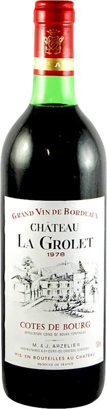 CotesdeBourg,1978RedWine