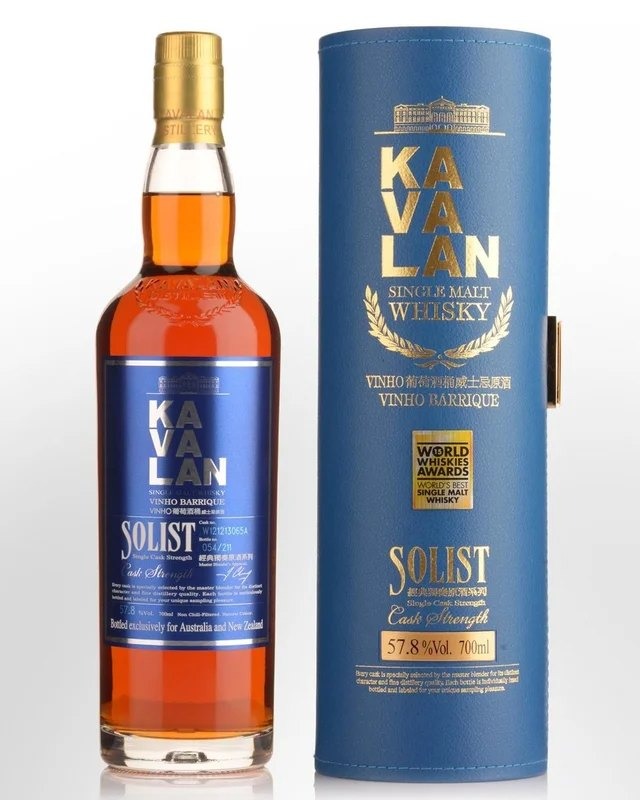 KavalanSolistVinhoBarriqueAustralian&NewZealandExclusiveCaskStrengthSingleMaltTaiwaneseWhisky(700ml)