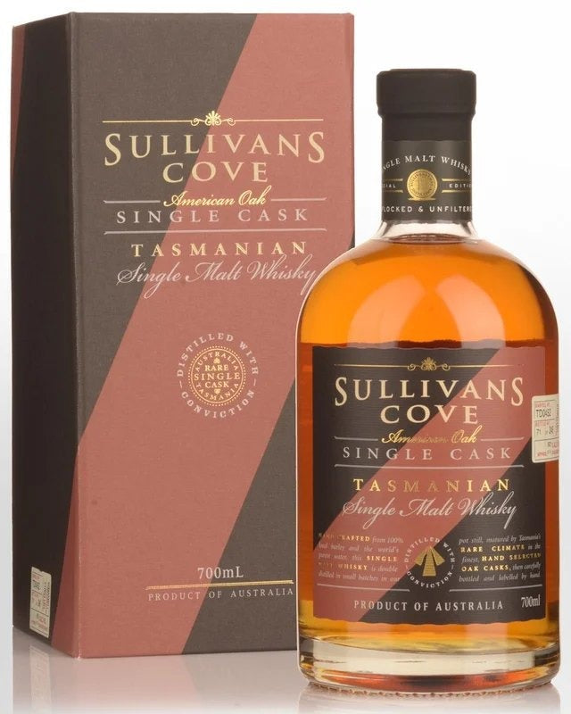 SullivansCoveSingleCaskTD0452AmericanOakSecondFillSingleMaltAustralianWhisky(700ml)