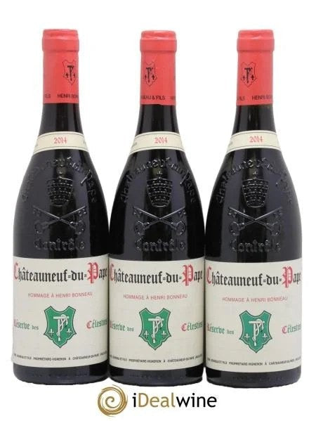 Châteauneuf-du-PapeRéservedesCélestinsHenriBonneau&FilsHommageàHenriBonneau2014
