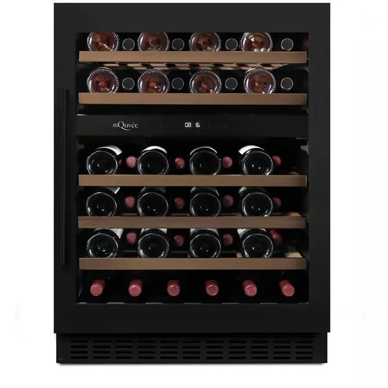 mQuvée–600mm–UndercounterWineFridge–WineCave78060DAnthraciteBlack
