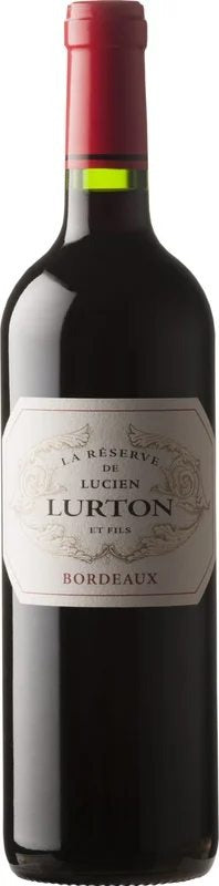 LucienLurtonCollectionBordeauxRougeLaReserve202275cl