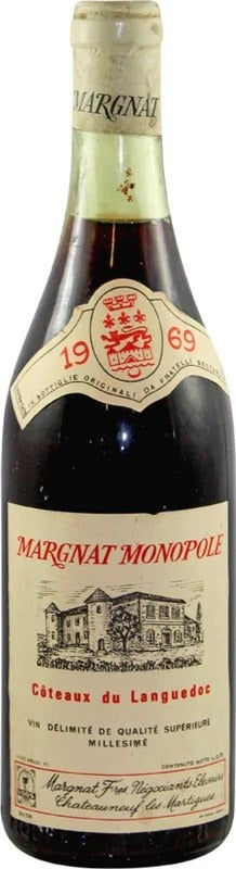 CoteauxdeLanguedoc,1969RedWine