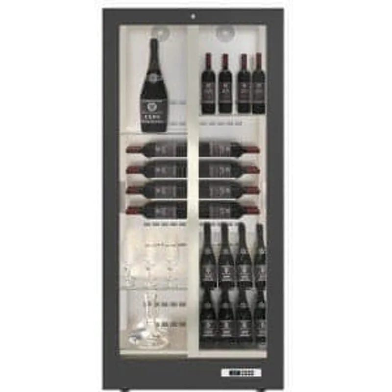 TecaVino–WineWallTEP-14–CustomisableShelving–ForRestaurantUse