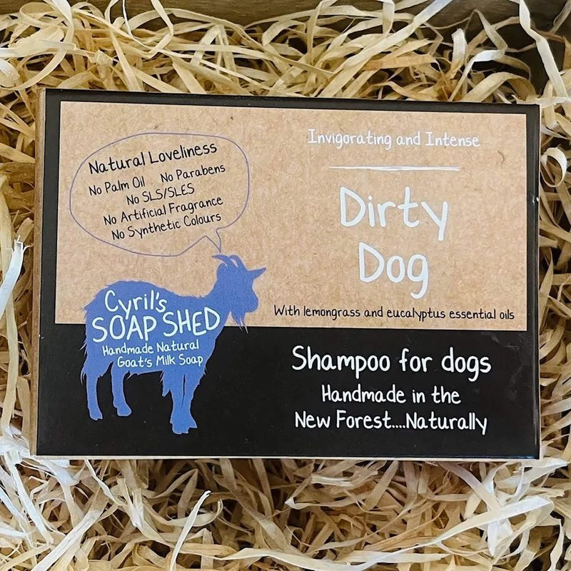 Cyril’sSoapshedDirtyDogPetShampooBar