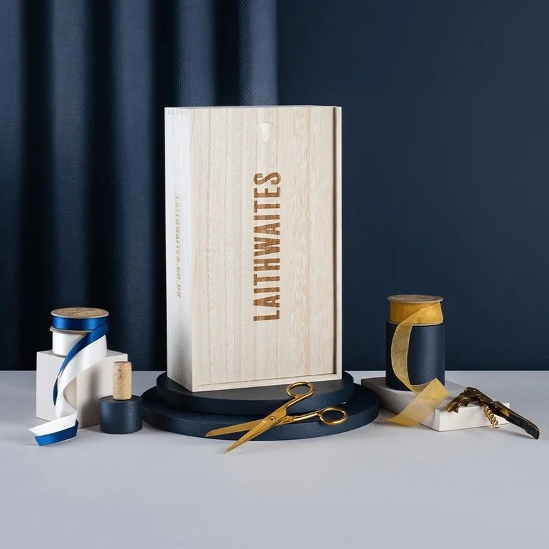 Laithwaites2bottleWoodenBox