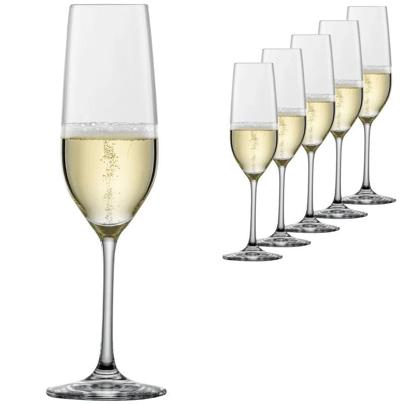 SchottZwieselVinaChampagneGlasses/Flute–Setof6