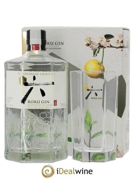 GinRokuGinOriginalGinCoffert(verre)