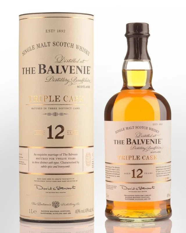 Balvenie12YearOldTripleCaskSingleMaltScotchWhisky(1000ml)