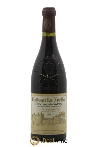 Châteauneuf-du-PapeChâteauLaNertheCuvéedesCadettesFamilleRichard1999