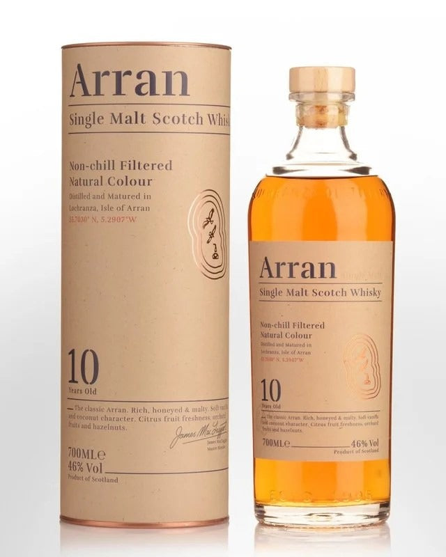 Arran10YearOldSingleMaltScotchWhisky(700ml)