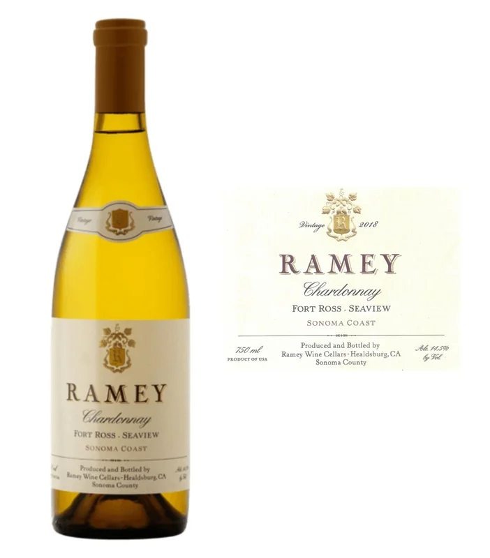 REMAINGSTOCK:RameyFortRossSonomaCoastChardonnay2018(750ml)