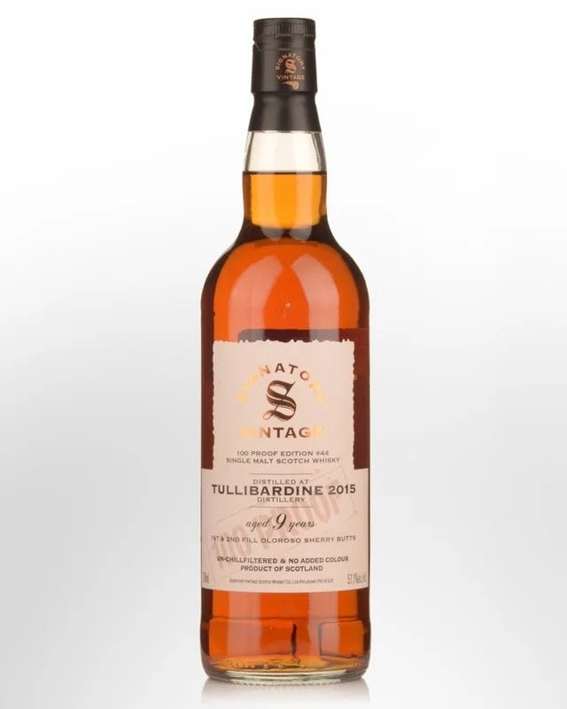 2015SignatoryVintageTullibardine9YearOld100ProofEdition#44SingleMaltScotchWhisky(700ml)
