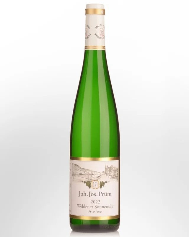 2022JohJosPrumWehlenerSonnenuhrRieslingAuslese