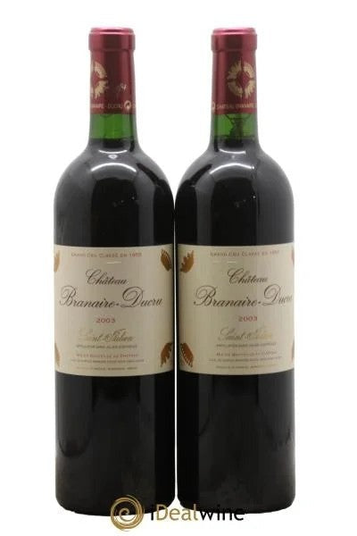 ChâteauBranaireDucru4èmeGrandCruClassé2003