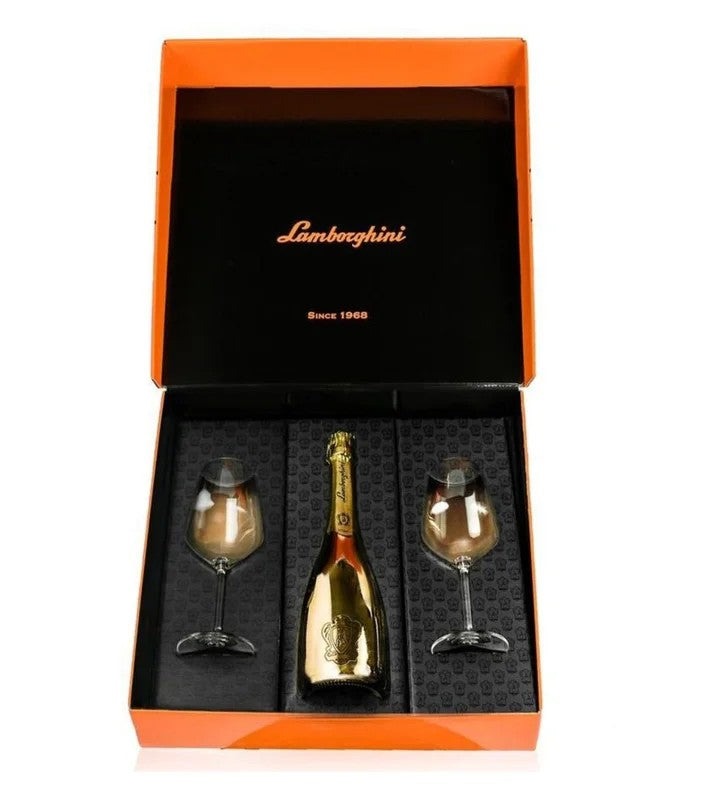 LamborghiniBrutOroVinoSpumanteWithGiftSet(750ml)