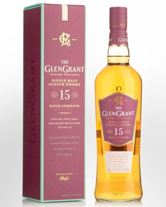 GlenGrantBatchStrength15YearOldSingleMaltScotchWhisky(700ml)