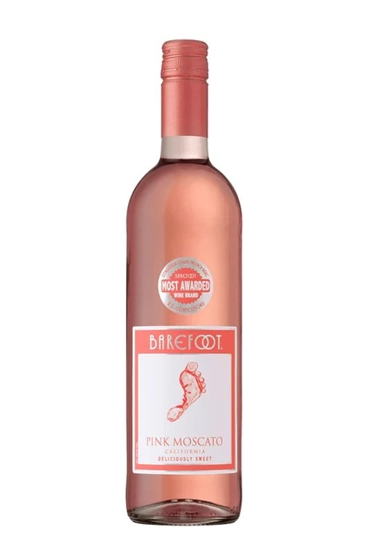 BarefootPinkMoscato(750ml)