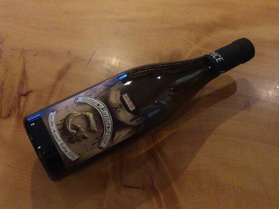 AlphaBox&Dice‘GoldenMulletFury’SemillonRiesling,McLarenVale2020