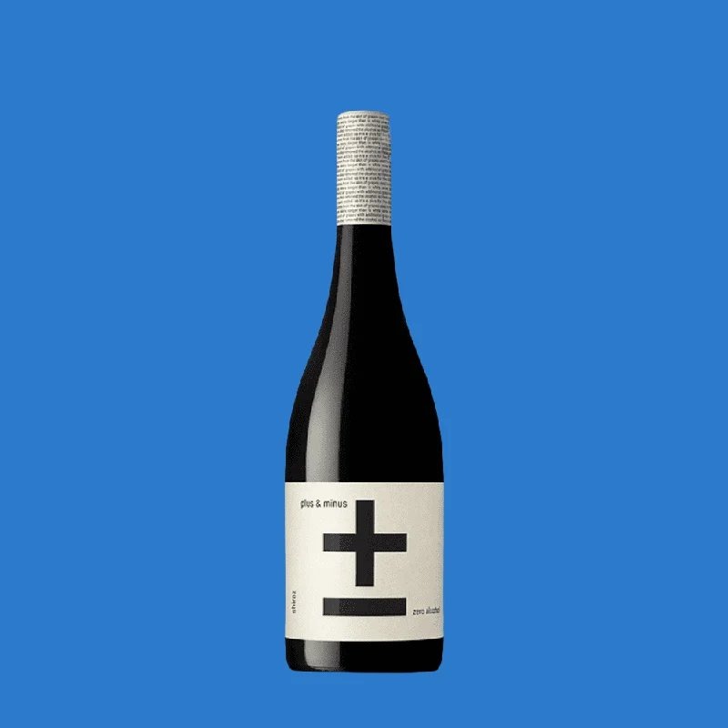 Plus&MinusAlcoholFreeShirazRedWine(0.5%ABV)