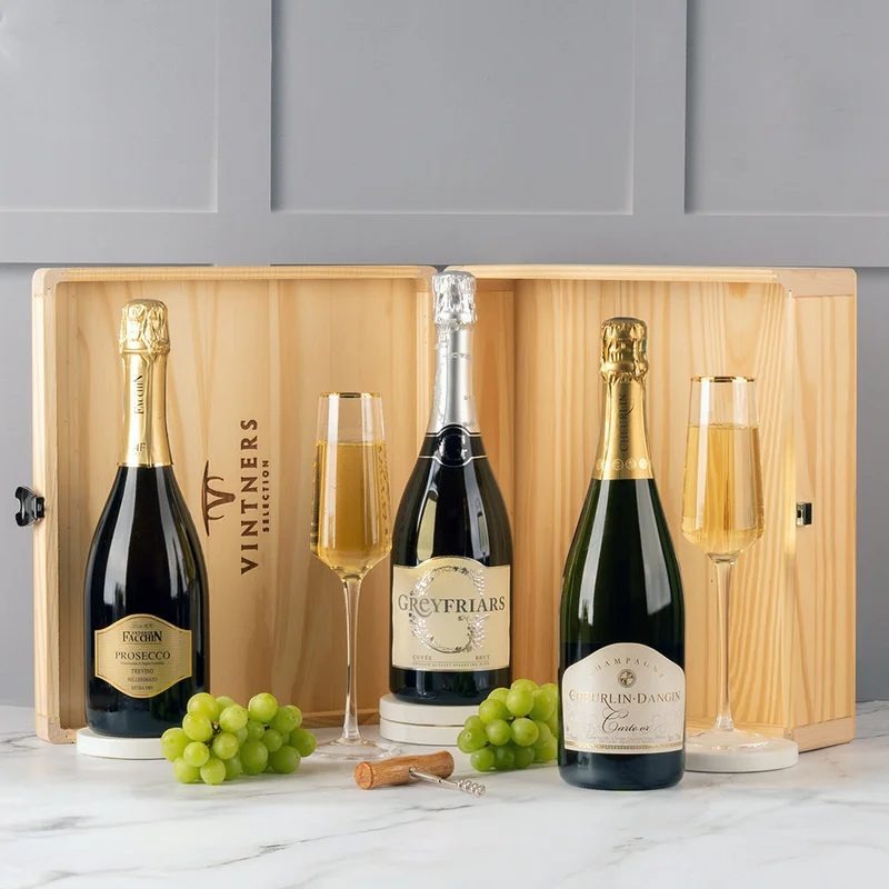 ConnoisseurSparklingCelebrationinWoodCase
