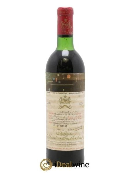 ChâteauMoutonRothschild1erGrandCruClassé1971