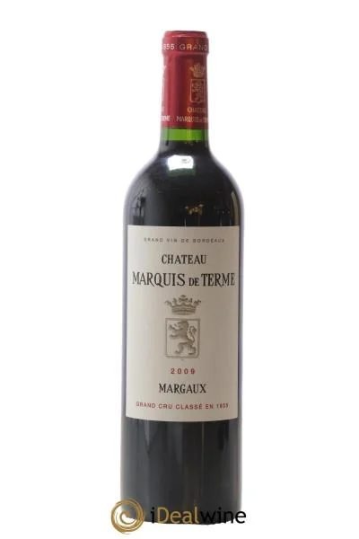 ChâteauMarquisdeTerme4èmeGrandCruClassé2009